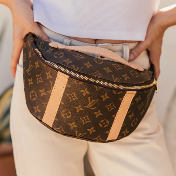 Vachetta Leather Bumbag - Current Style Great Deal - Picture 4 of 16